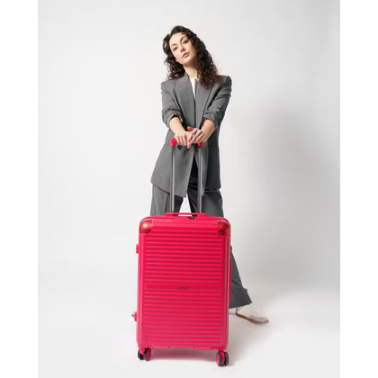 Średnia walizka PUCCINI DALLAS PC034B 3 Czerwona