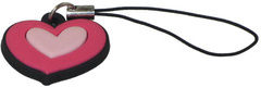 Breloczek do komórki serce