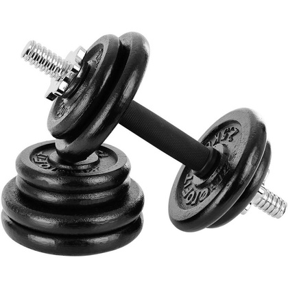 Hantla Żeliwna 19 Kg ( 2X9.5 Kg ) Walizka Eb Fit