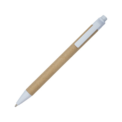 Długopis Mixy, biały/brązowy