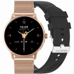 SMARTWATCH UNISEX GRAVITY GT12-4 - ROZMOWY BLUETOOTH, DODATKOWY PASEK (sg035d)