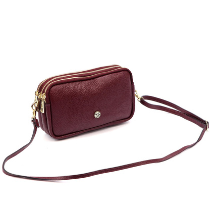 Mała listonoszka 1749 DOLLARO, skóra naturalna