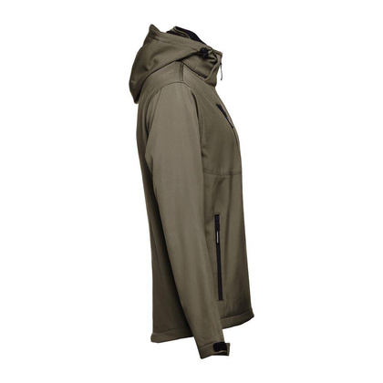 THC ZAGREB. Męska kurtka softshell z poliestru i elastanu