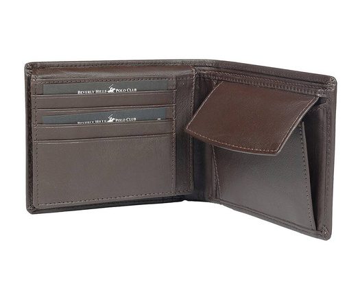 Portfel męski skórzany BH-253 New York Brązowy