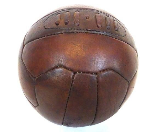 Piłka  skórzana retro MT2017