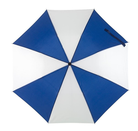 Parasol składany KEMER REGULAR Niebieski / Biały