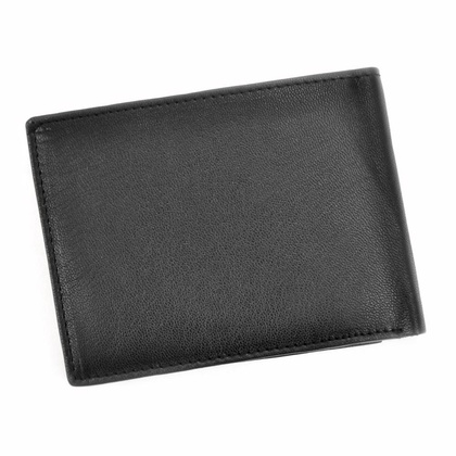 Portfel męski PELLUCCI CC 5600 Czarno Niebieski