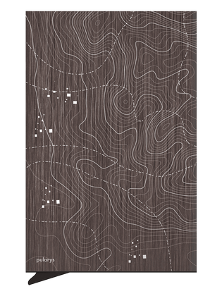 Etui na karty kredytowe RFID ZEN "TOPO-GRAPHIC" 1922