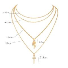 Naszyjnik delikatny multi N748