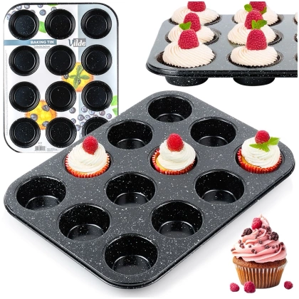 Forma do muffinek granitowa 35x26,5 cm
