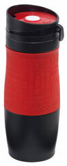 Kubek termiczny GOLDEN DREAM, czarny, czerwony