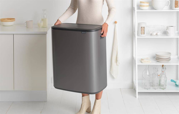 Kosz na śmieci Touch Bin Bo 60l platyna 223068