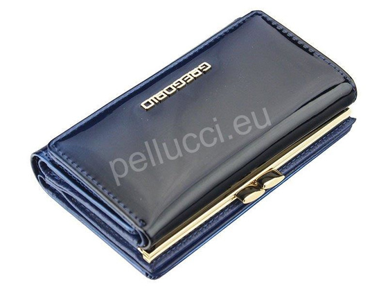 Portfel damski skórzany PELLUCCI SH-108 Popiel