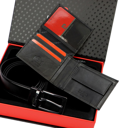 Męski zestaw prezentowy Pierre Cardin ZG-134-BR-130 Czarny