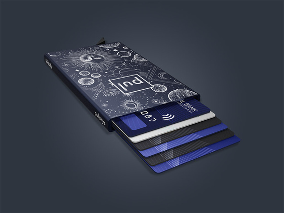 Etui na karty kredytowe RFID ZEN "STARDUST" 1911