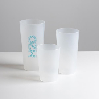 Kubek PP wielokrotnego użytku o pojemności 600ml / PPCup60