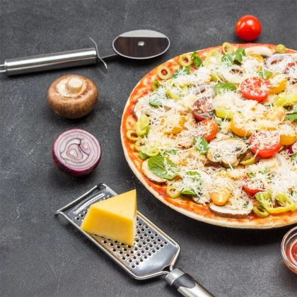 Nóż do pizzy stalowy 20,5 cm