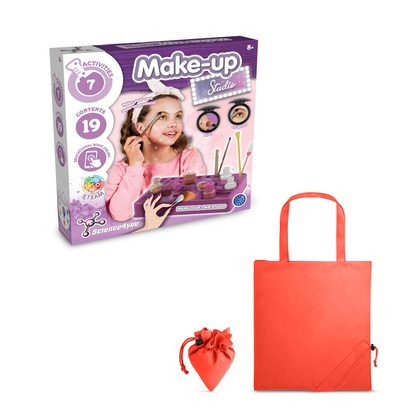 Makeup Studio Kit II. Gra edukacyjna dostarczany ze składaną torbą prezentową