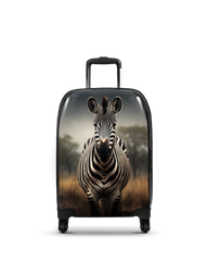 Mała kabinowa walizka Zebra