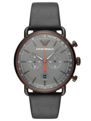 ZEGAREK MĘSKI EMPORIO ARMANI AR11168 - AVIATOR (zi019d)