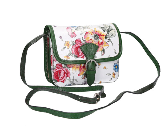 Torebka damska skórzana KEMER 112 FL Granatowy