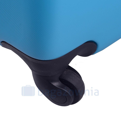 Duża walizka WINGS 304 L Turkusowa