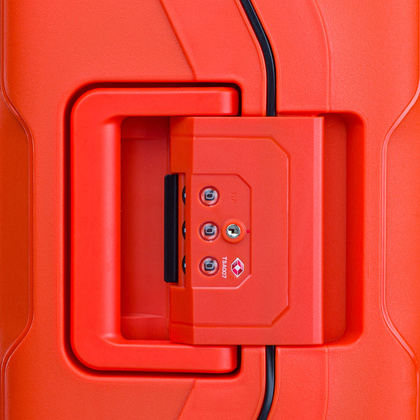 Średnia walizka PUCCINI OSAKA PP022B 9 Pomarańczowa