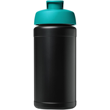 Baseline bidon o pojemności 500 ml z wieczkiem zaciskowym z materiałów z recyklingu