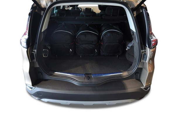 RENAULT ESPACE 2014+ TORBY DO BAGAŻNIKA 5 SZT KJUST