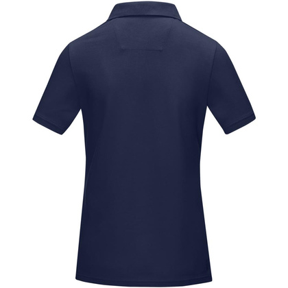 Damska organiczna koszulka polo Graphite z certyfikatem GOTS