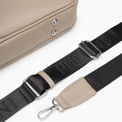 Torba damska na laptop do 15" PUCCINI FASHION BLXP0128L 6A Beżowa