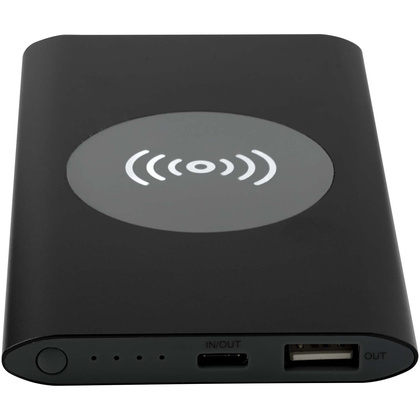 Juice bezprzewodowy powerbank o pojemności 4000 mAh Type-C z aluminium pochodzącego z recyklingu