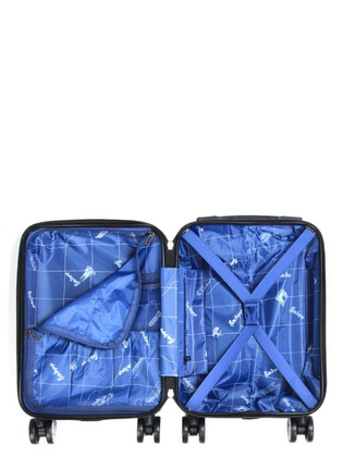 LYS Paris Cali Mała twarda zielona walizka kabinowa na kółkach 45 cm