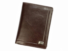 Portfel męski skórzany PELLUCCI PC-104-BAR RFID Brązowy