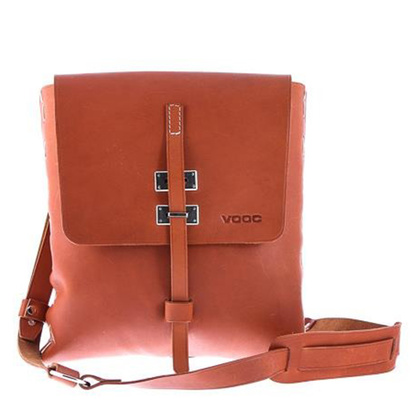 Designerska torba skóra KEMER VOOC Vintage P3 czarny