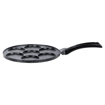 Patelnia do jajek granitowa 7 otworów BASIC LINE 26 cm