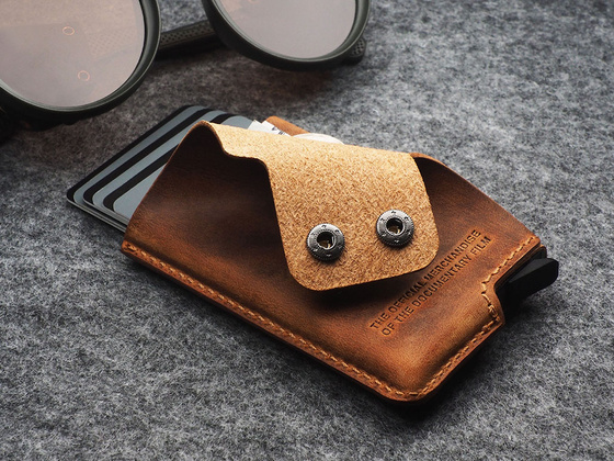 "THE COWBOY CAPITAL" Portfel RFID - SADDLE LEATHER 1950