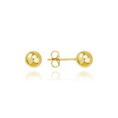 MINET Kolczyki złote kulki Au 585/1000 1,00g