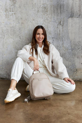 Pojemny plecak damski ze skóry ekologicznej