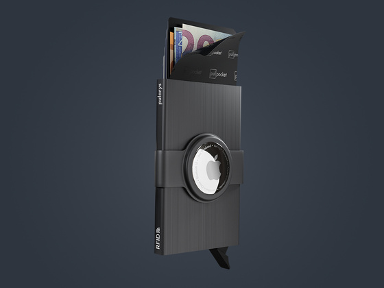 Etui na karty kredytowe RFID ZEN  z uchwytem na AirTag 2157