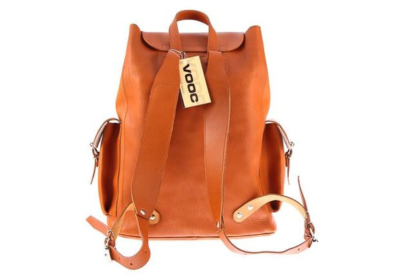 Ogromny plecak skórzany KEMER VOOC Vintage P40 naturalny