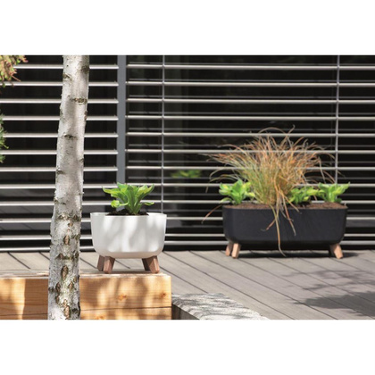 Doniczka  GRACIA CASE 58x24cm ANTRACYT