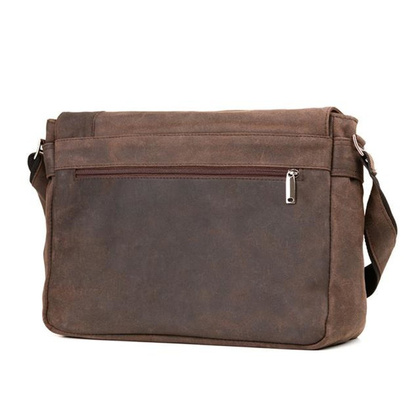 Torba unisex na ramię KEMER VOOC URBAN RDW3 Brązowa