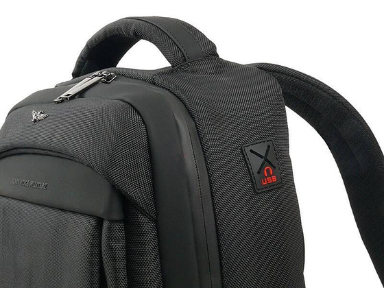 Plecak na laptop 15' AERONAUTICA MILITARE Lightning Czarny
