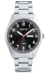 LAVVU Zegarek ze stali nierdzewnej ​FOSEN Blue Dark Grey