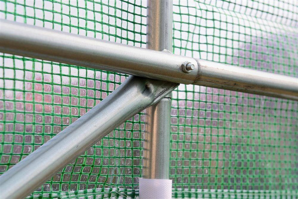 Tunel foliowy ZIELONY z oknami- 9m2 = 450*200*200