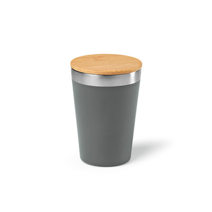 Kubek podrózny Don ze stali nierdzewnej z recyklingu 390 ml