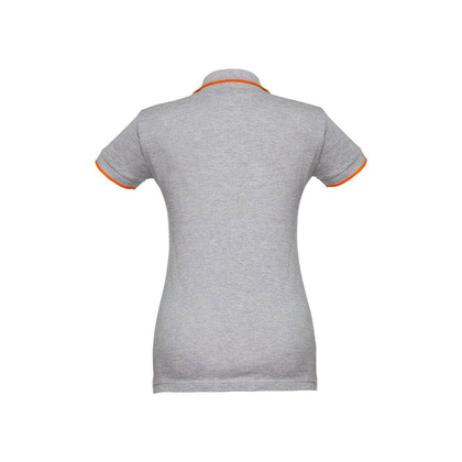 THC ROME WOMEN. Damski slim fit polo t-shirt