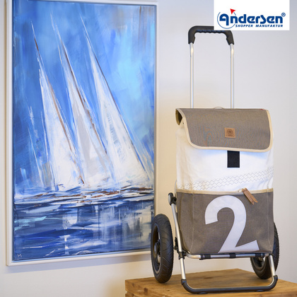 Wózek na zakupy ANDERSEN Royal 165 360° Mole