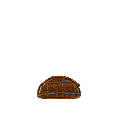 Etui na okulary Canaletto z naturalnej skóry na wzór krokodyla ED107s70